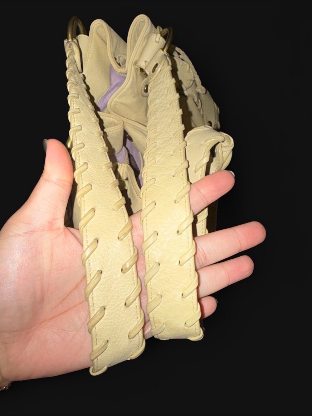 Kooba Braided Handle Women’s Shoulder Bag - Picture 6 of 8